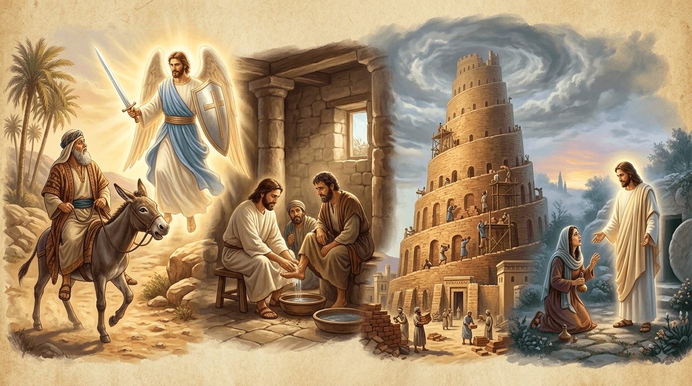 Biblical teaching illustrations