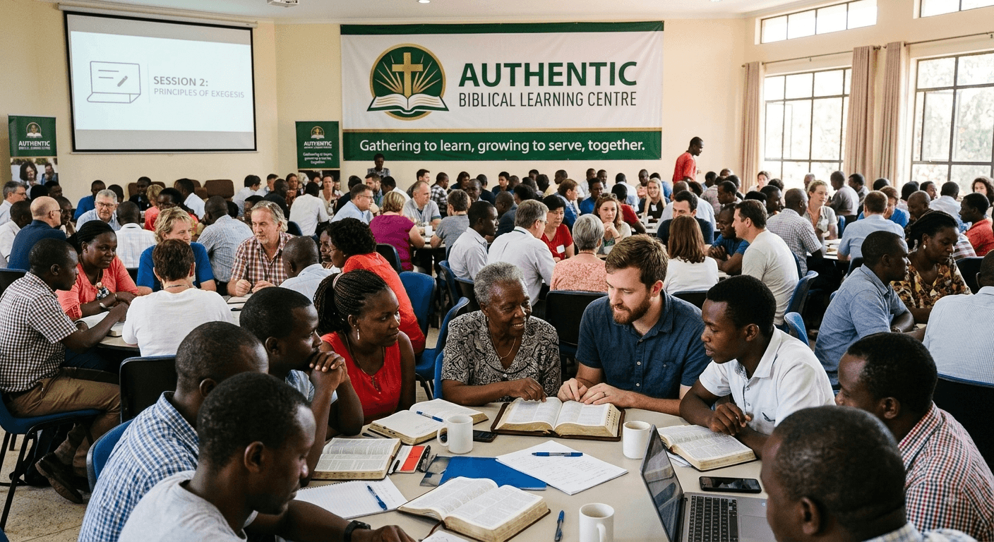 Bible training and ministry gathering
